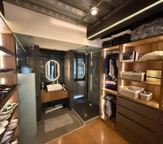 Después de la remodelación: vestidor, caso Colima, Roma Norte