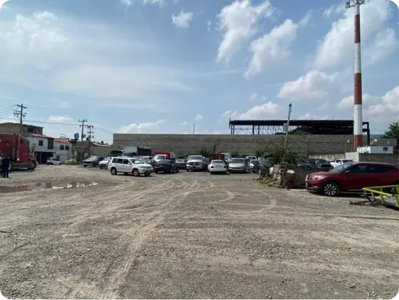 El terreno, en su estado actual, caso El Fortín, Zapopan, Jalisco