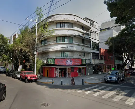 Fachada del edificio, caso Heriberto Frías, Narvarte, Ciudad de México