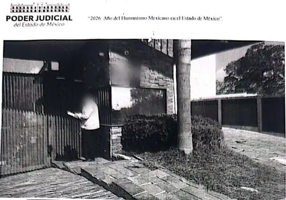 Diligencia de notificación en el inmueble, caso Condado de Sayavedra, Atizapán de Zaragoza, Estado de México